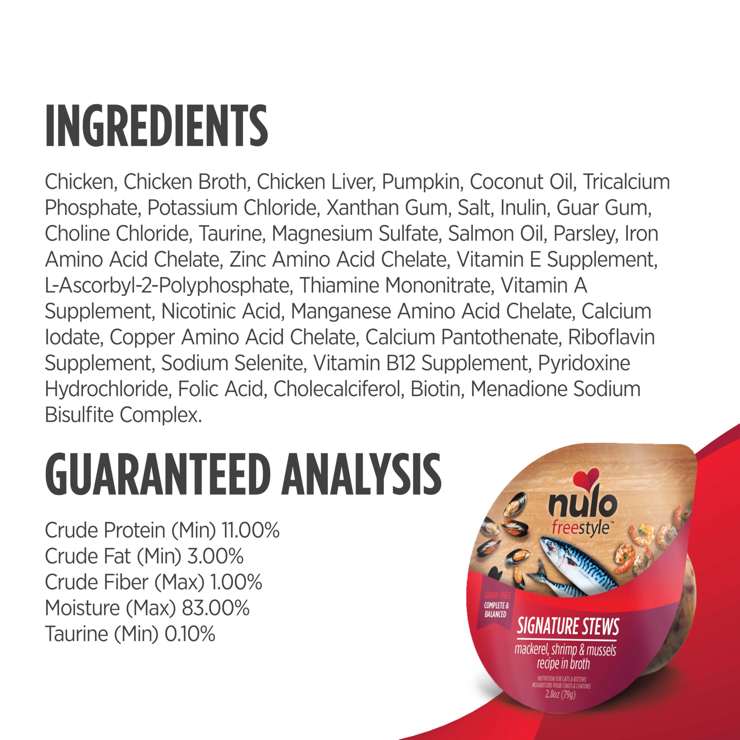 Nulo Freestyle Signature Stew kitten meal option designed for growing felines