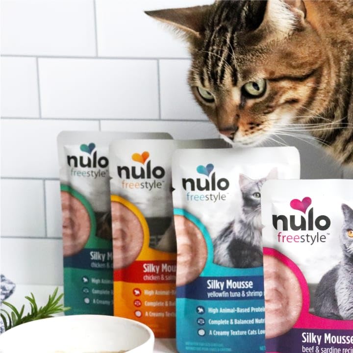Nulo FreeStyle Silky Mousse glossy coat through omega fatty acids
