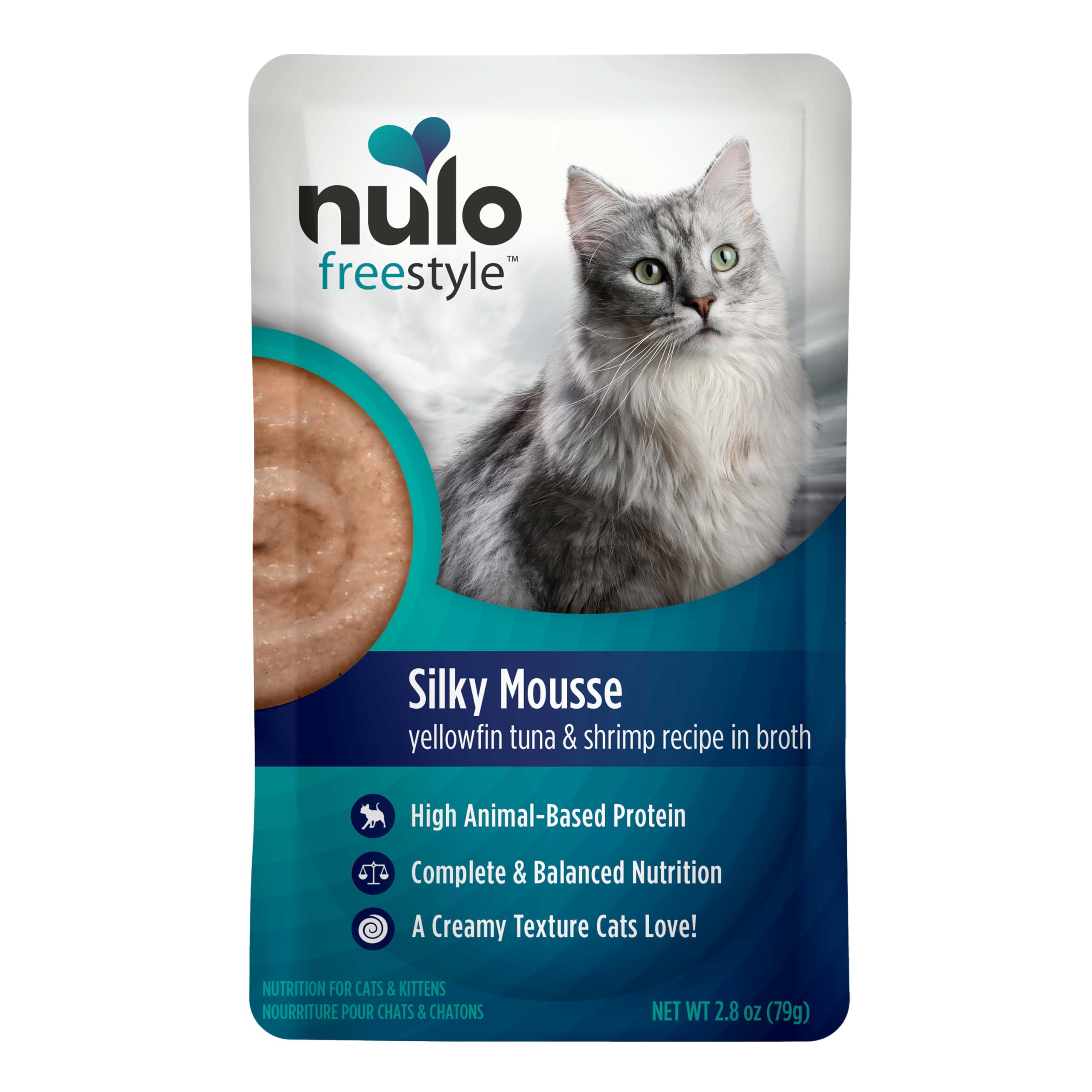 Nulo FreeStyle Silky Mousse grain free recipe for sensitive stomachs