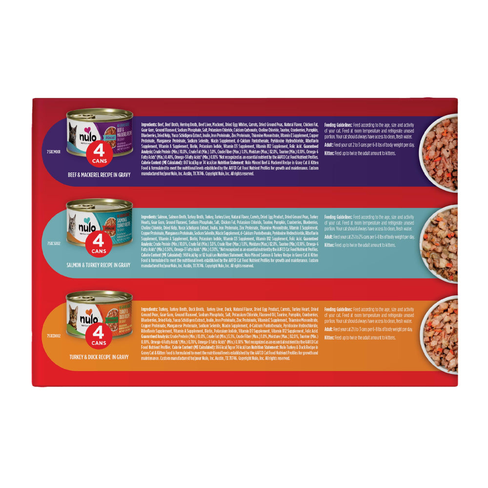 Nulo moisture-rich cat meals help hydration at mealtime.
