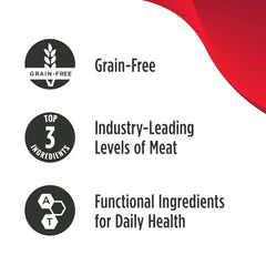 Nulo grain-free pate close-up highlighting protein-rich recipe.