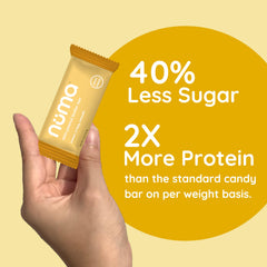 Individual PB bar bite ready to enjoy on the go