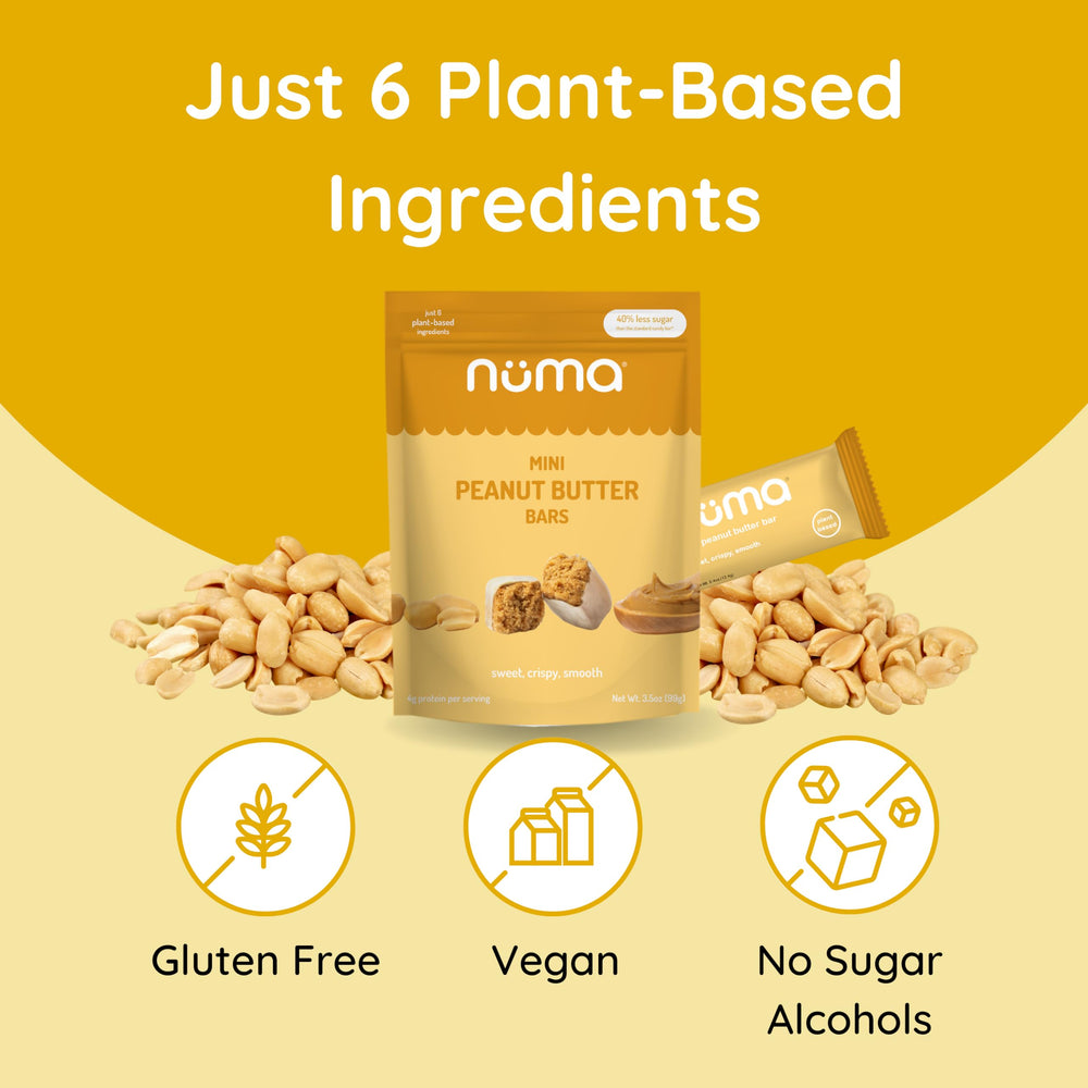 Numa mini bars on the move, ideal travel or gym snack
