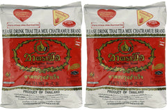 Number-One ChaTraMue Thai tea mix front of package for authentic iced tea.