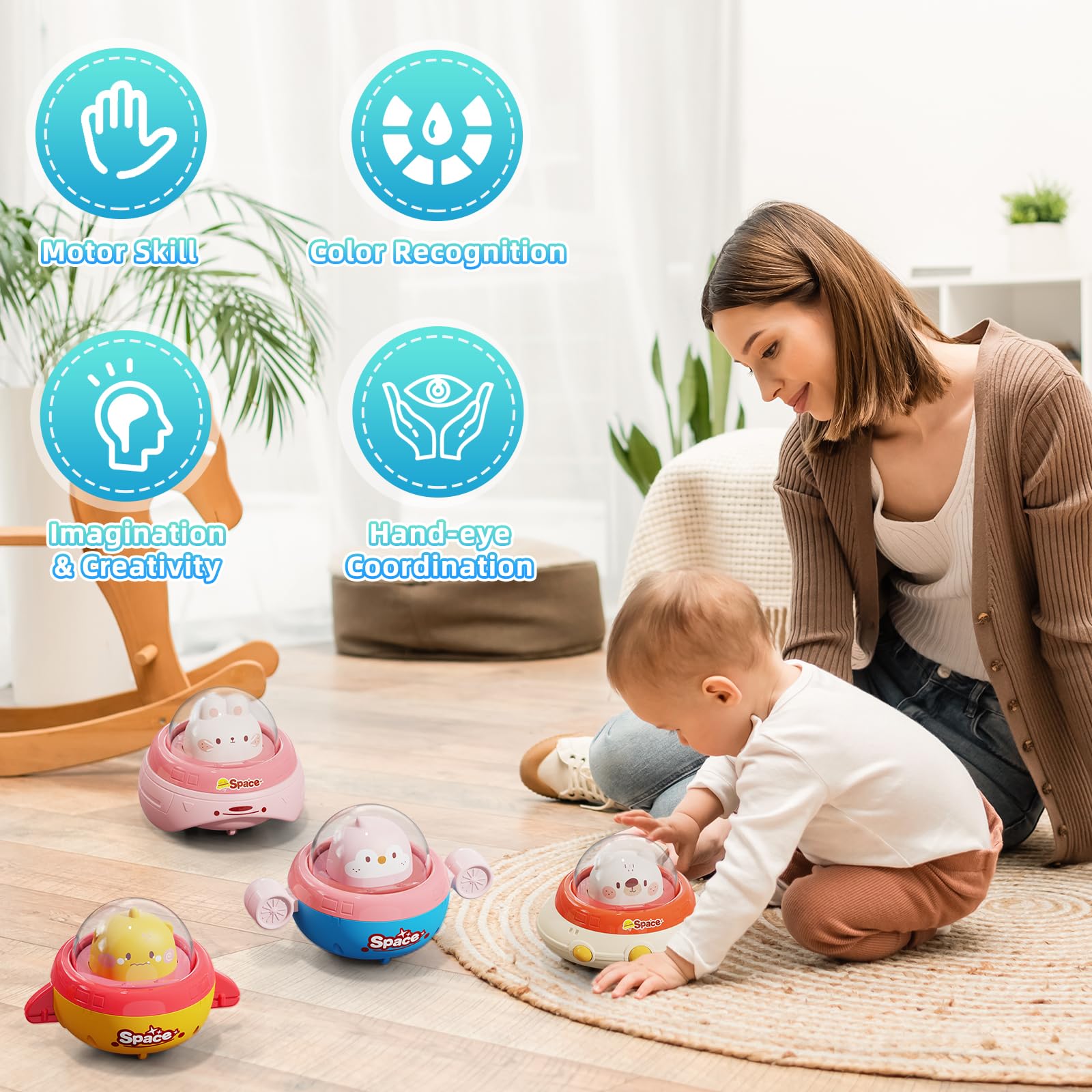 NUMBERFUN lightweight portable design travels easily in small hands