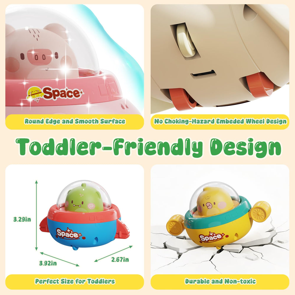 NUMBERFUN Montessori-ready toy promotes color recognition through play.