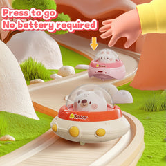 NUMBERFUN space theme animal cars showcase bright colors for early color recognition