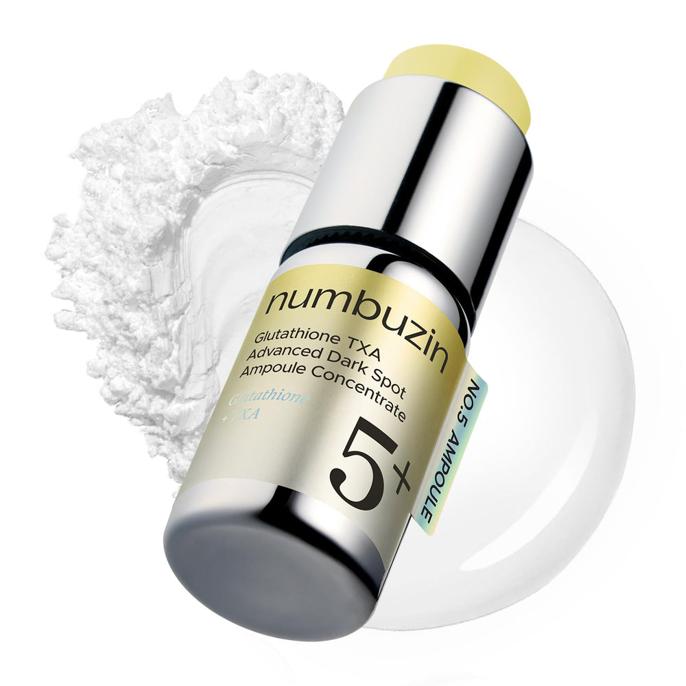 Numbuzin No.5 glutathione TXA ampoule bottle for brighter, even-toned skin.