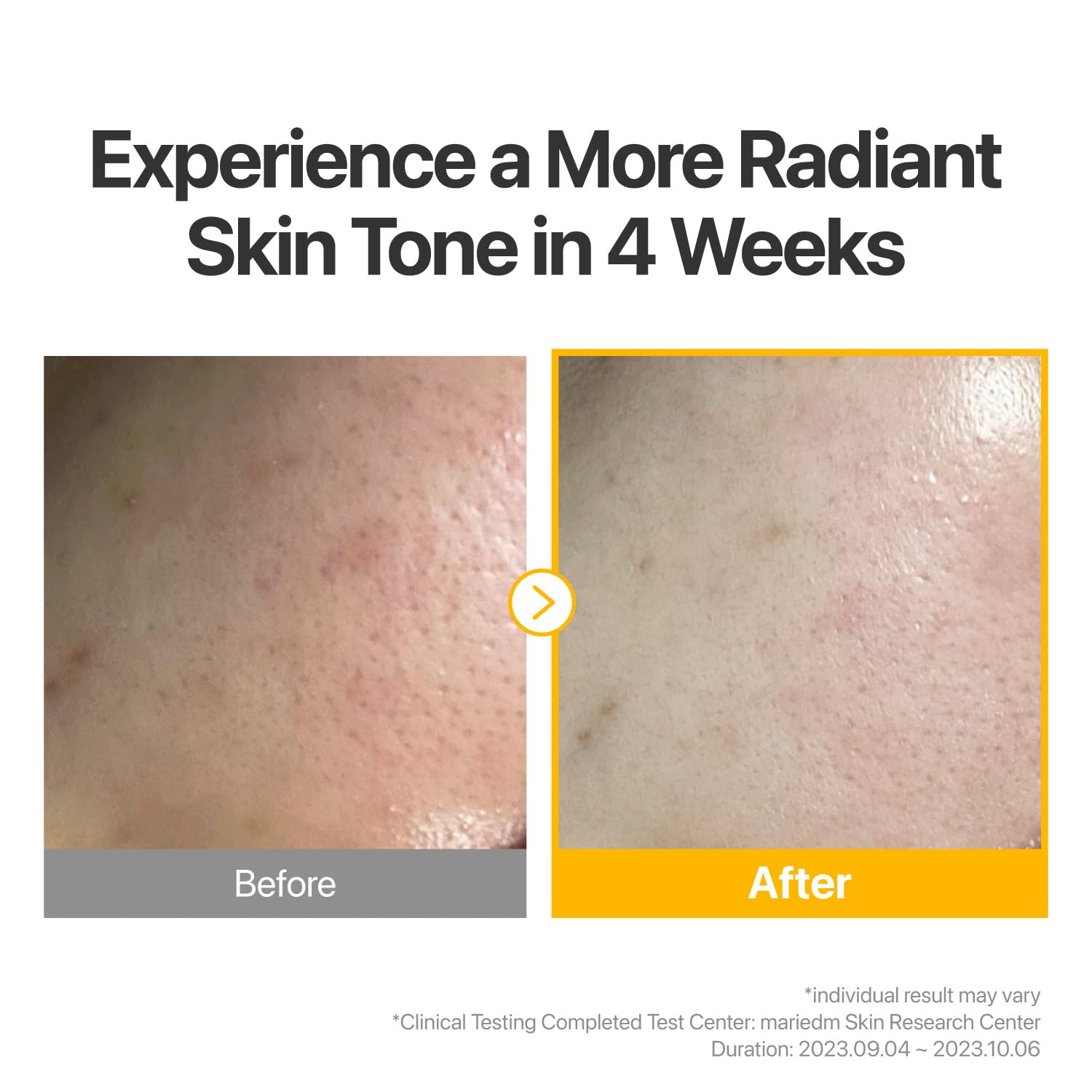 Numbuzin No.5 ingredients glutathione vitamin C with brightening actives