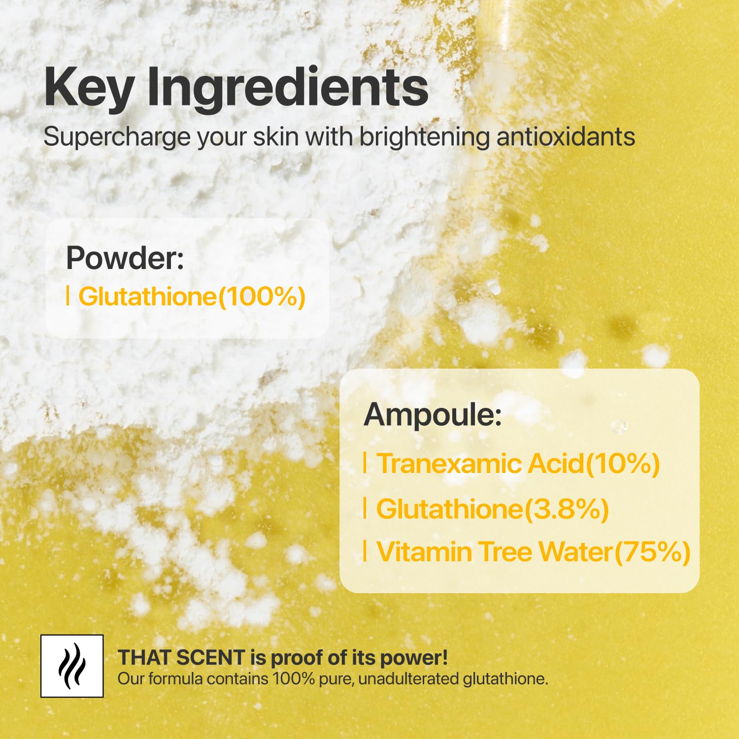 Numbuzin No.5 layers smoothly with other skincare products.