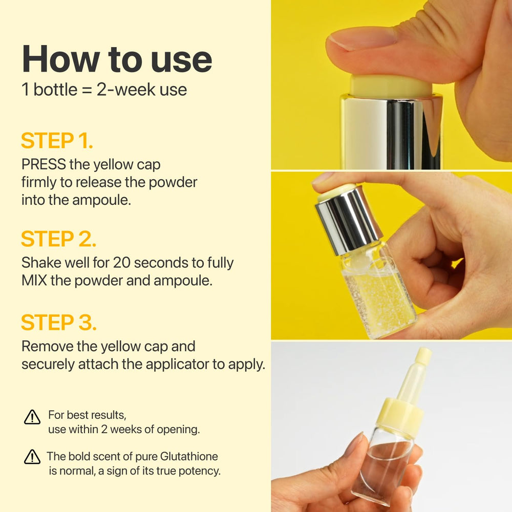 Numbuzin No.5 post-acne marks brightening look for clearer skin.