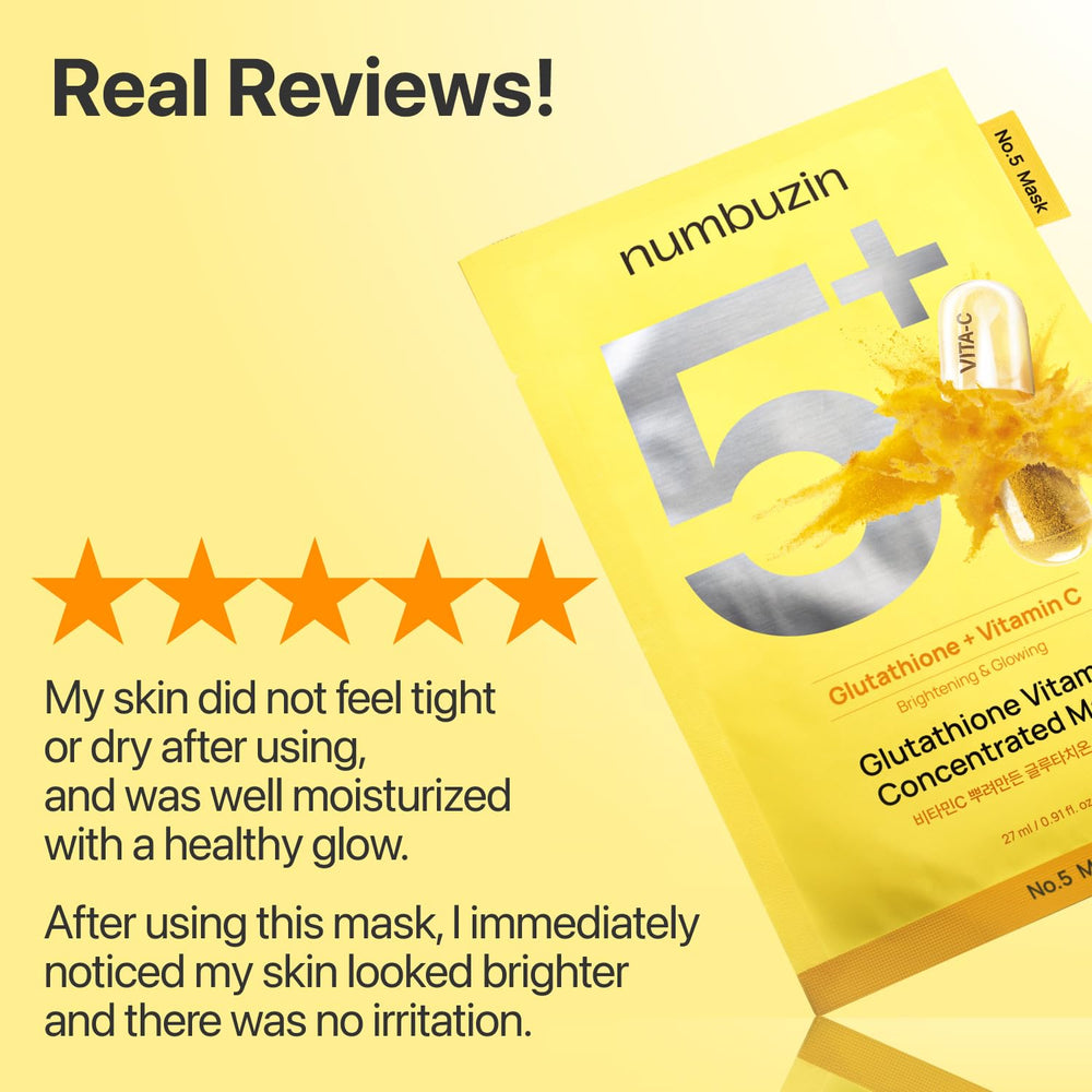 Numbuzin No.5 niacinamide and tone‑evening highlight key ingredient