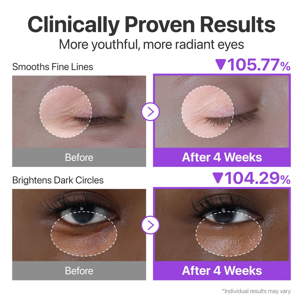 Numbuzin No.9 eye cream texture swirl demonstrates lightweight cream ready for makeup layering.
