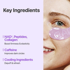 numbuzin No.9 cooling patches reduce morning puffiness for a rested appearance