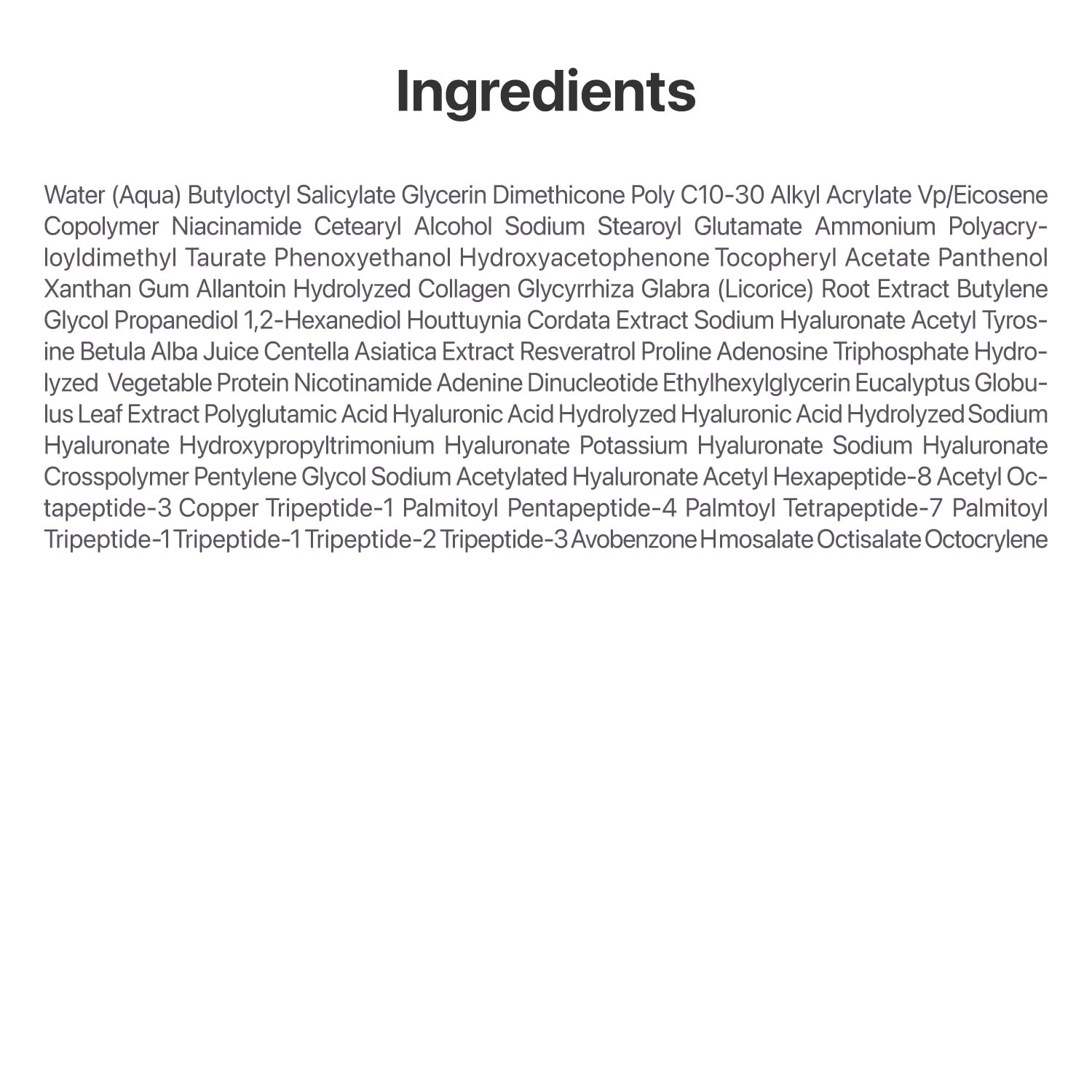 Numbuzin No.9 sunscreen daily-use routine for glass skin look.