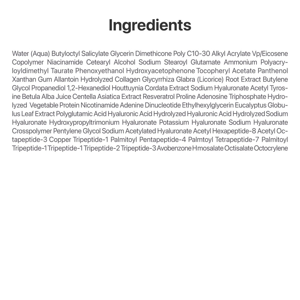 Numbuzin No.9 sunscreen daily-use routine for glass skin look.