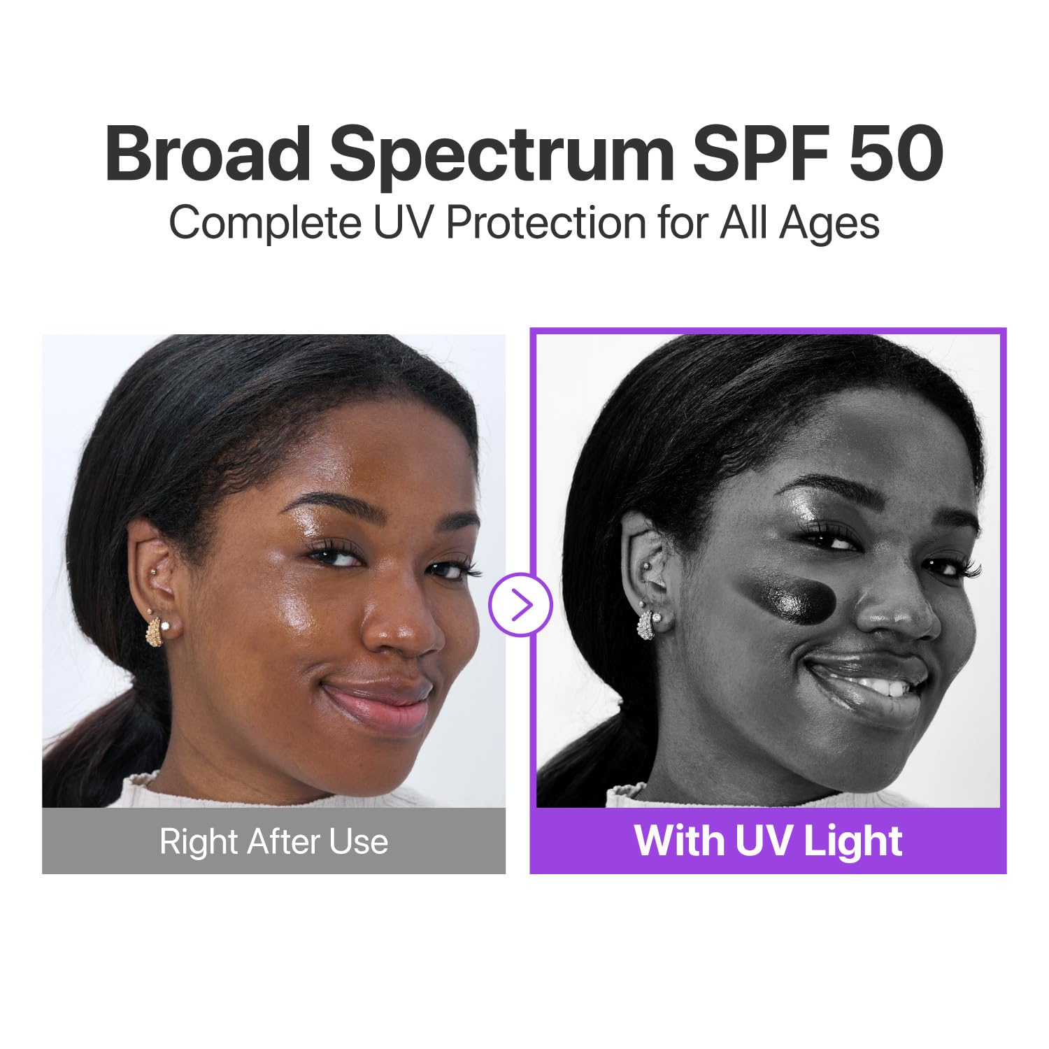 Numbuzin No.9 sunscreen dewy skin vibe to enhance luminosity.
