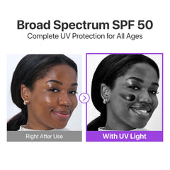 Numbuzin No.9 sunscreen dewy skin vibe to enhance luminosity.
