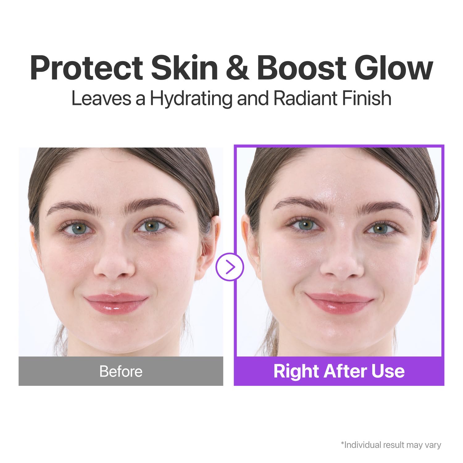 Numbuzin No.9 sunscreen no white cast for seamless tone on skin.