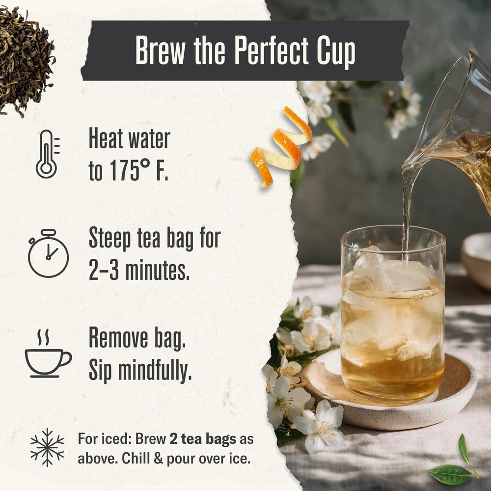 Numi microplastic-free tea bags highlight sustainable packaging and cleaner brewing.