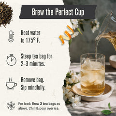 Numi microplastic-free tea bags highlight sustainable packaging and cleaner brewing.