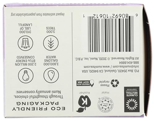 Numi Sweet Slumber cup steeping, fragrant herbal warmth for unwinding at night