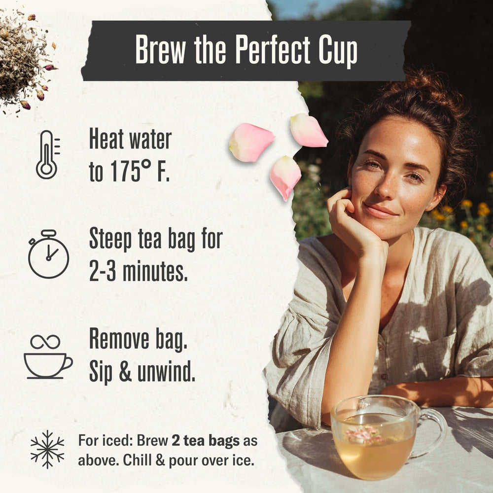 Numi tea bags packaged to preserve freshness in each foil-wrapped sachet.