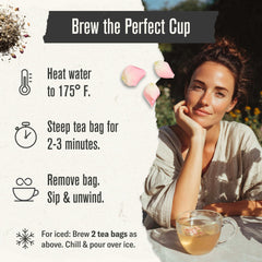 Numi tea bags packaged to preserve freshness in each foil-wrapped sachet.