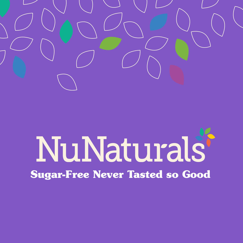 NuNaturals white stevia packets deliver natural sweetness at home.