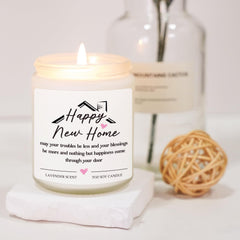 Nuowagify candle in living room setting adds warm ambiance and decor flair.