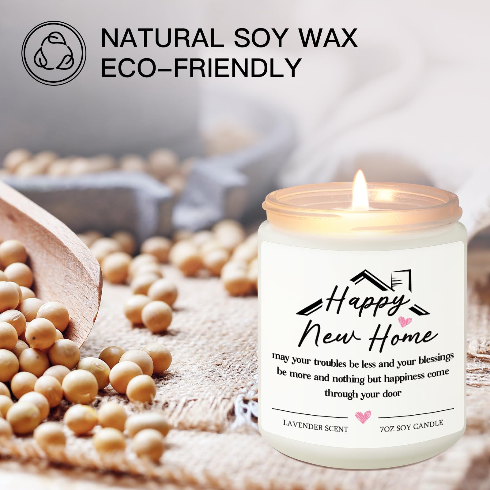 Nuowagify packaging label communicates premium housewarming gift suitability.