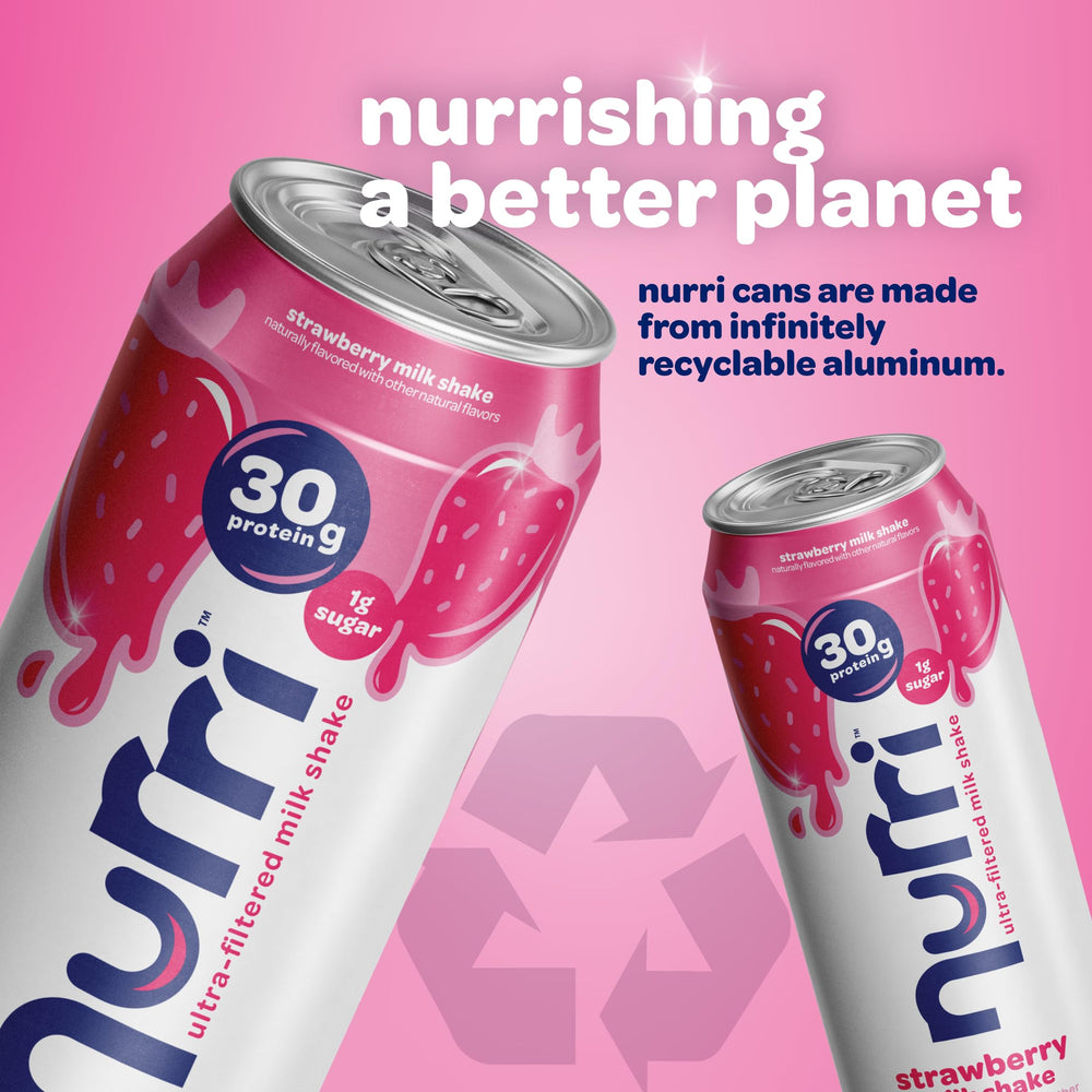 Nurri dairy origin label hints Midwest-sourced milk for quality and flavor.