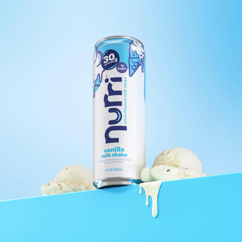 Nurri Midwest dairy origin sticker on can