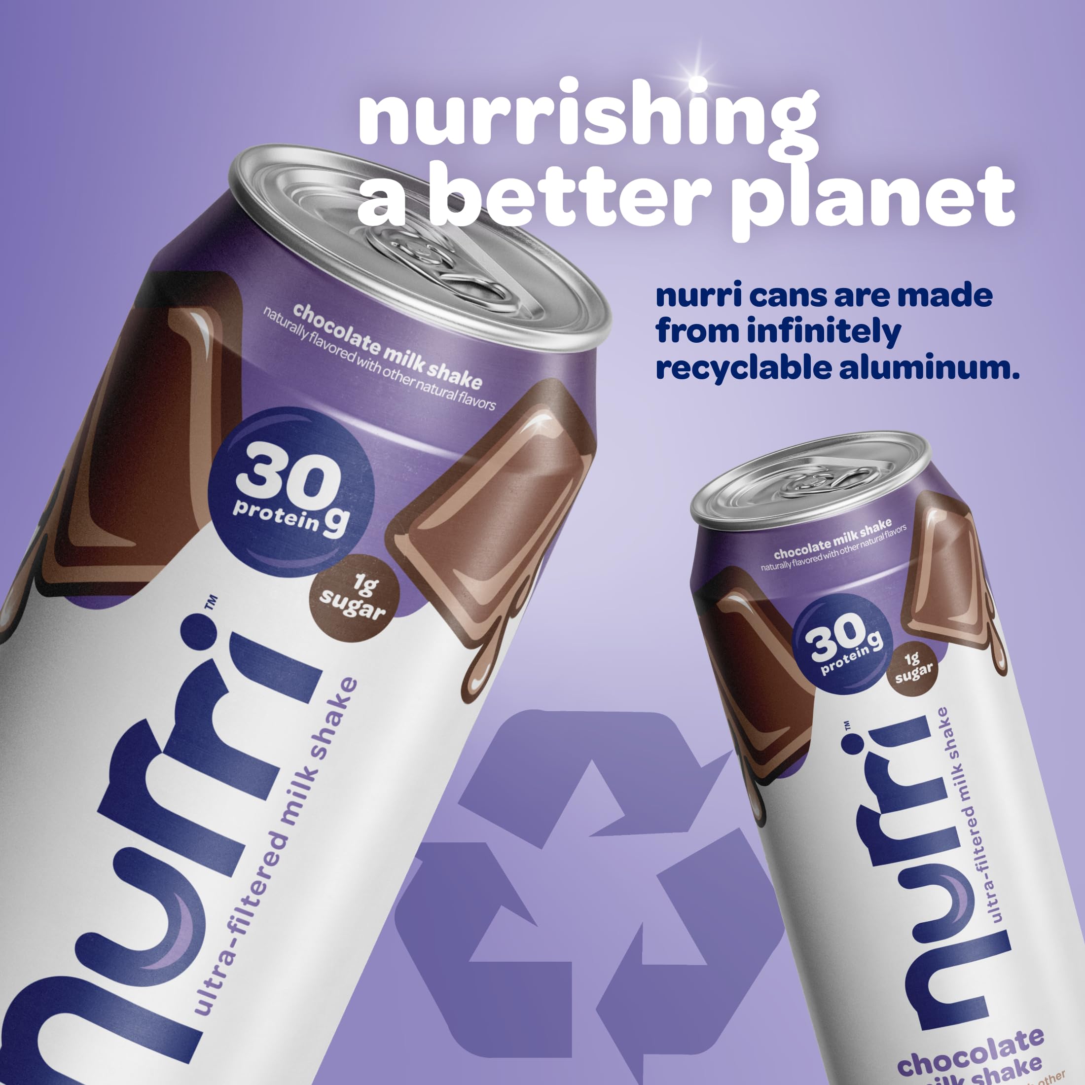 Nurri Midwest dairy source label communicates local dairy heritage.