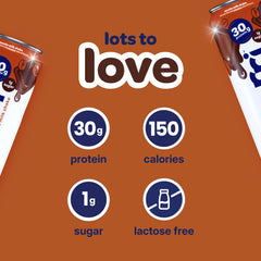 Ready-to-drink Nurri Mocha—lactose-free protein for busy mornings.