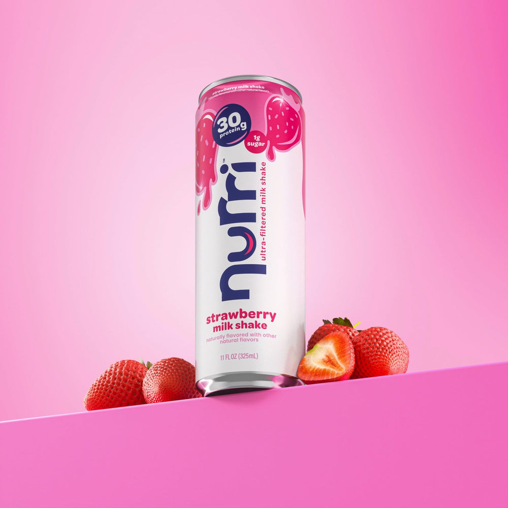 Nurri recyclable aluminum can underscores eco-friendly packaging.