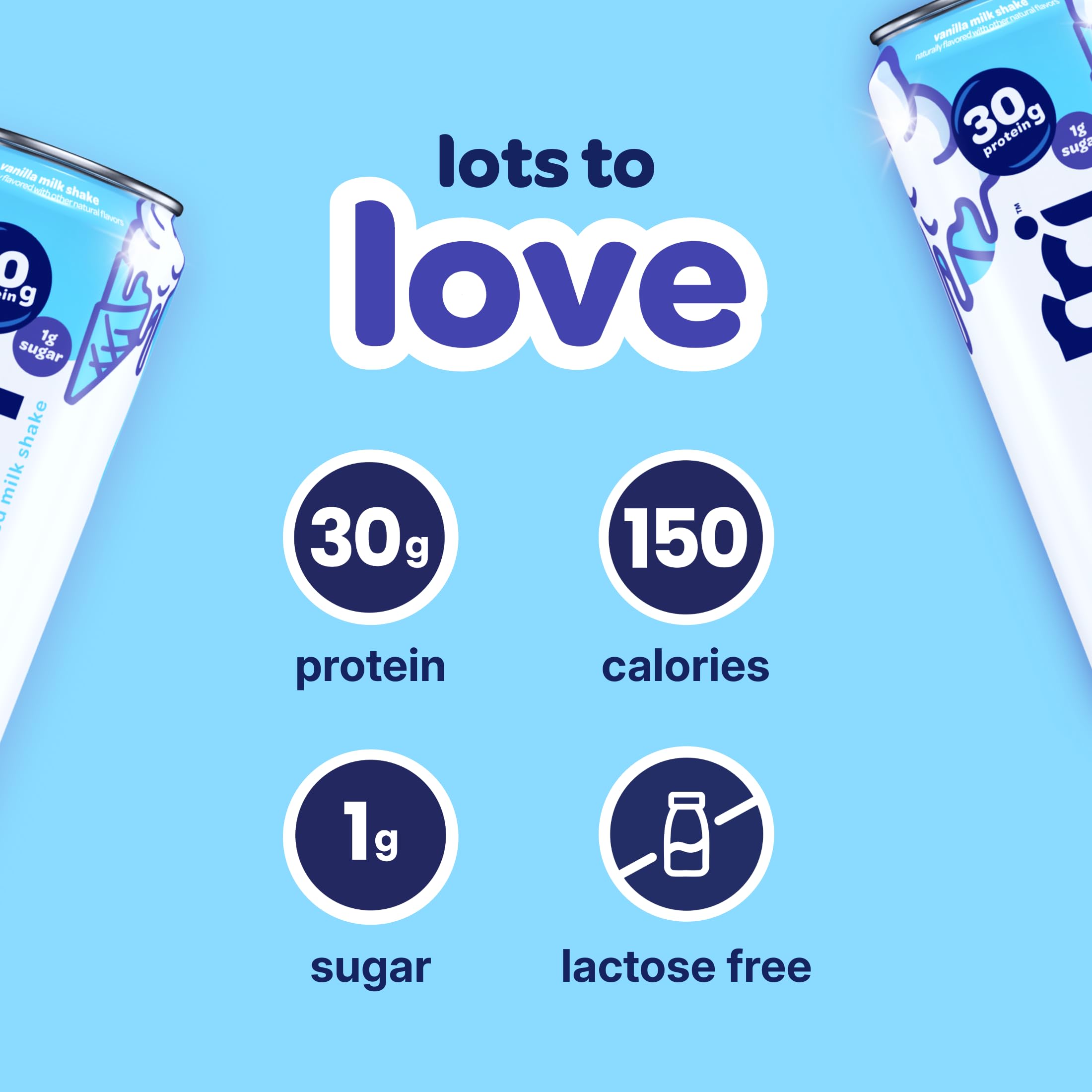 Nurri vanilla shake can with 30g protein and 150 calories