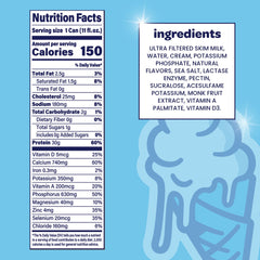 Nurri vanilla shake close-up, protein-packed and lactose-free