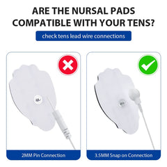 NURSAL small pads adhesive gel close-up for secure attachment