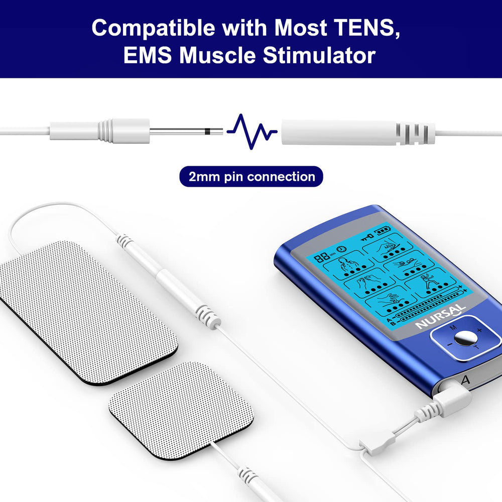 NURSAL medical-grade pads feature latex-free surfaces for gentle skin contact.