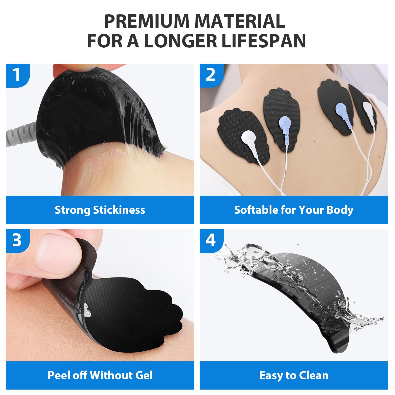 NURSAL resealable packaging helps preserve stickiness between uses.