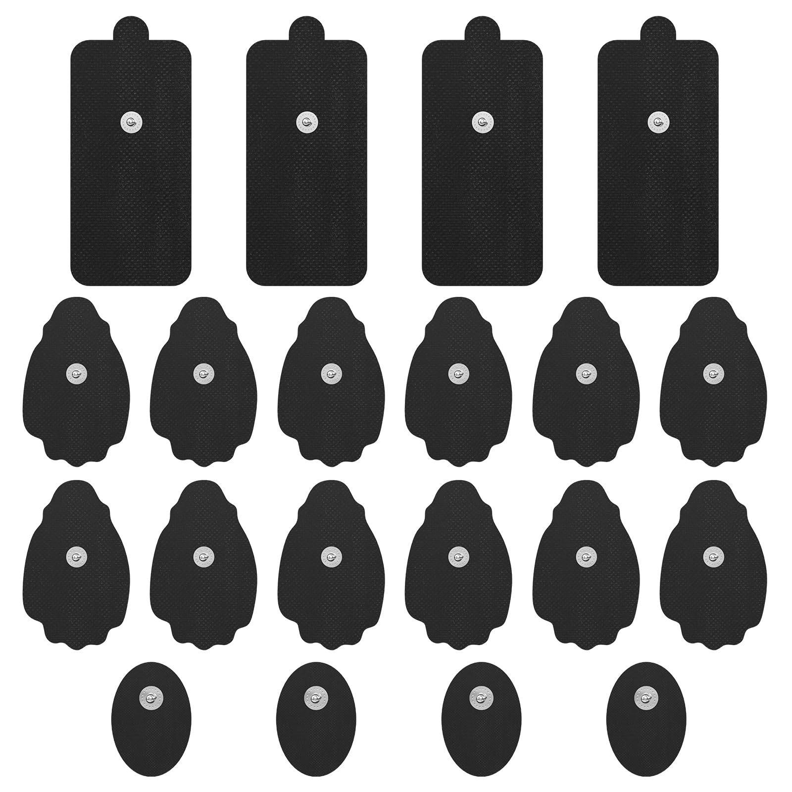 NURSAL TENS electrode pads 20-pack for extended sessions and versatile placement.
