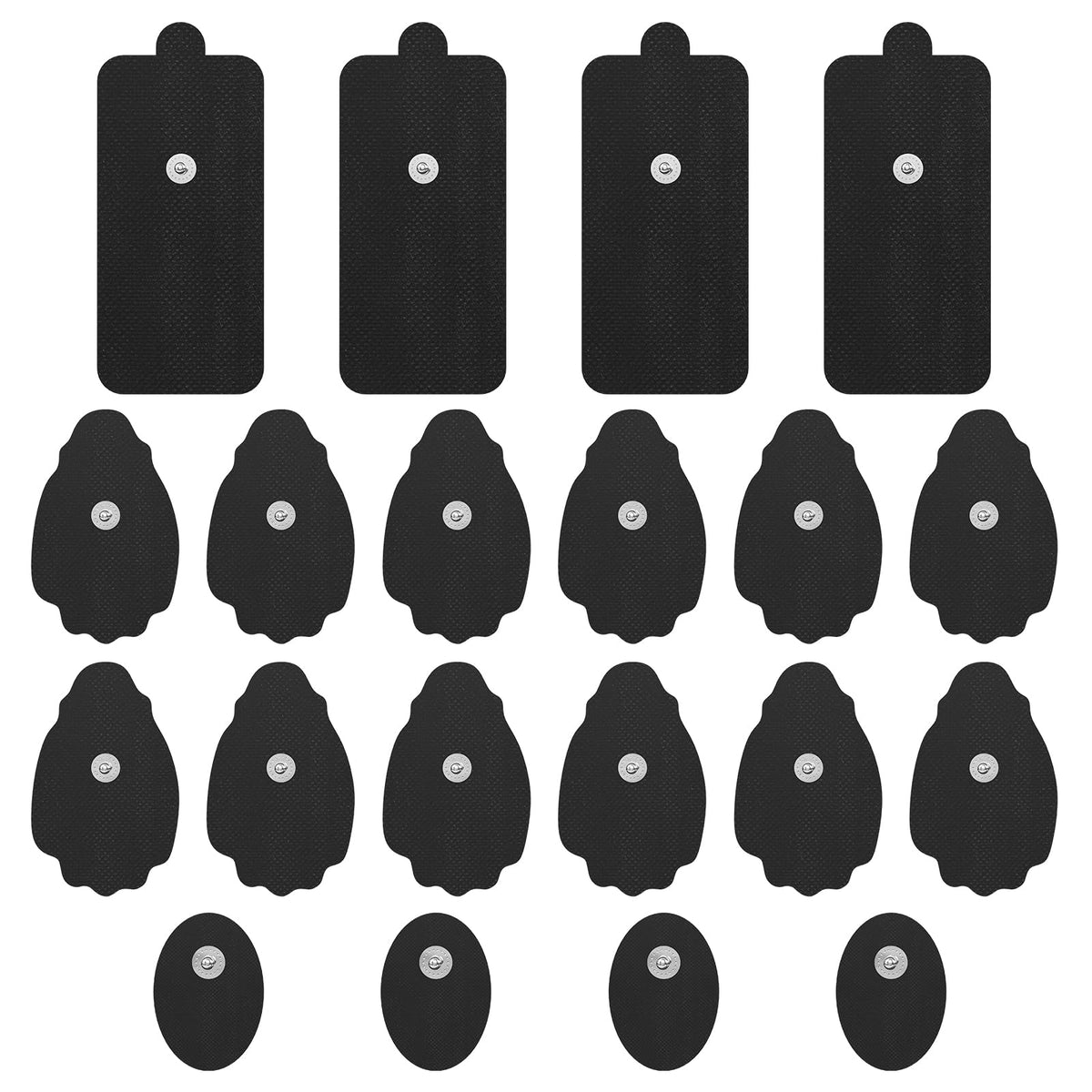 NURSAL TENS electrode pads 20-pack for extended sessions and versatile placement.