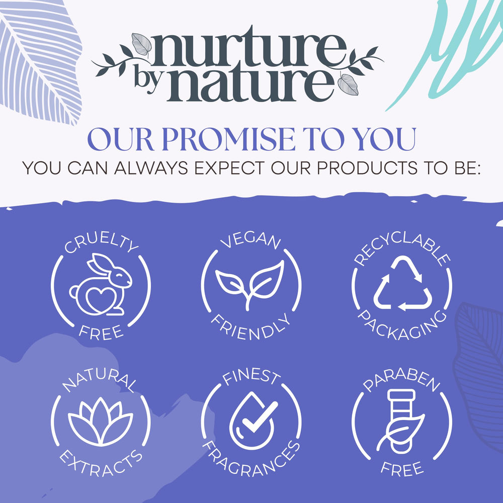Nurture by Nature Bath Bomb Bar fizzing with comforting fragrance during a bath