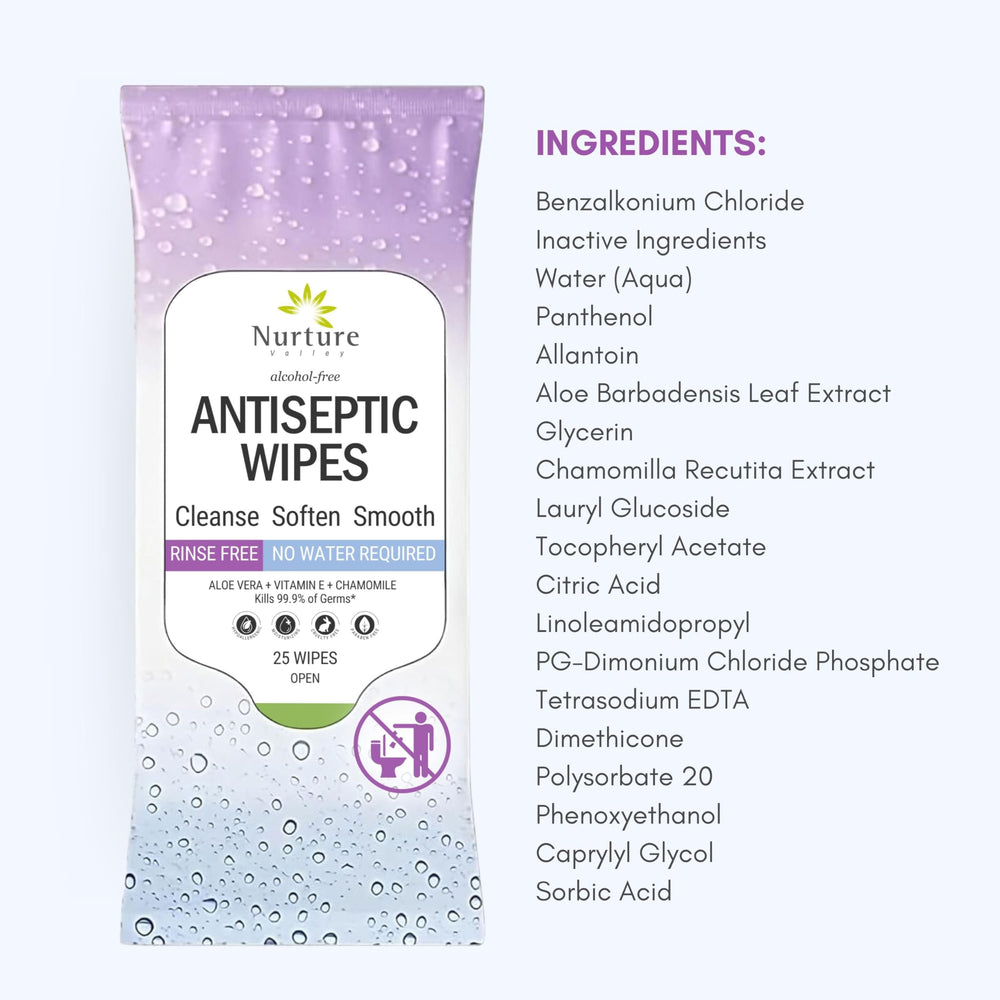 Nurture Valley Nurture XL wipes suitable for adults and babies