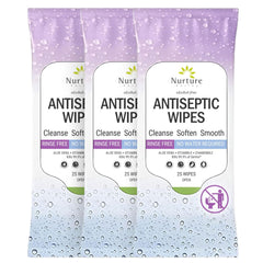 Nurture Valley NXL bulk wipes for quick sanitizing on the go