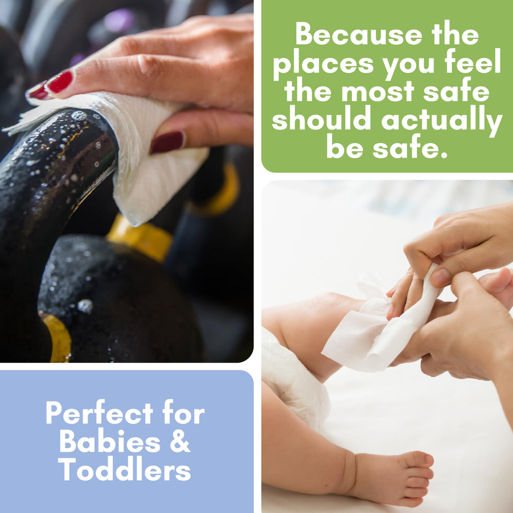 Nurture Valley Wipes on-the-go packaging for families