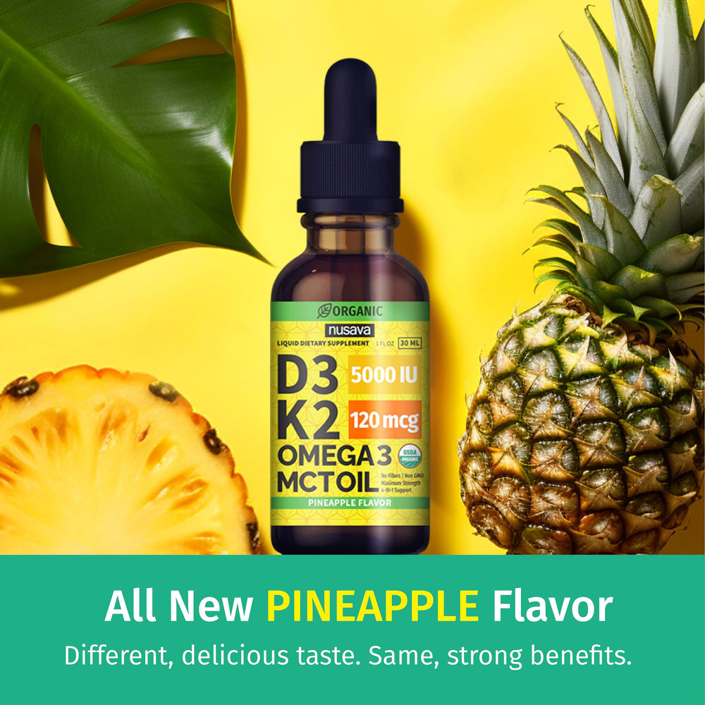 NUSAVA D3 K2 drops dropper pour demonstrates easy use and potential fast absorption.