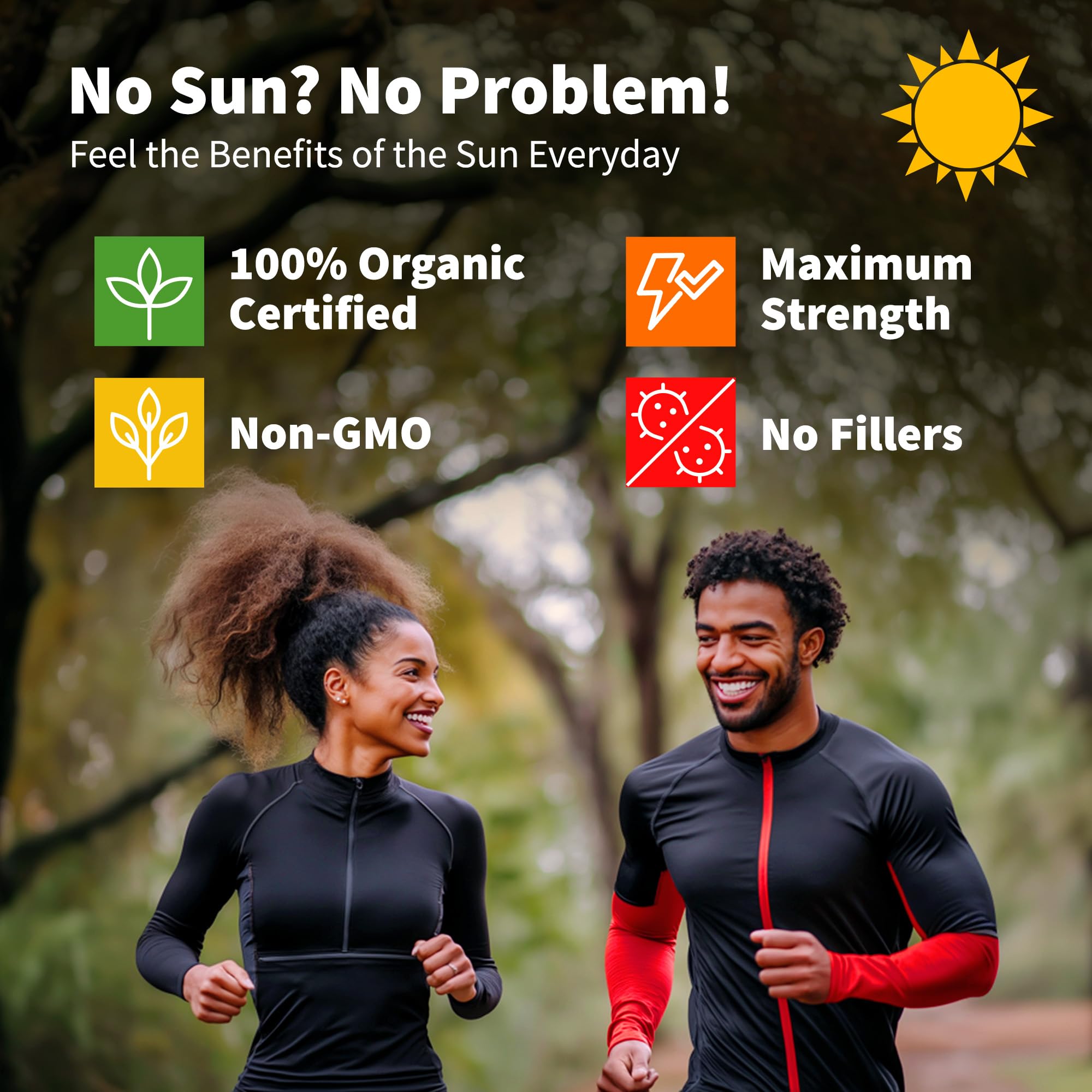 NUSAVA label front highlights vitamin D3 K2 and omega-3 content