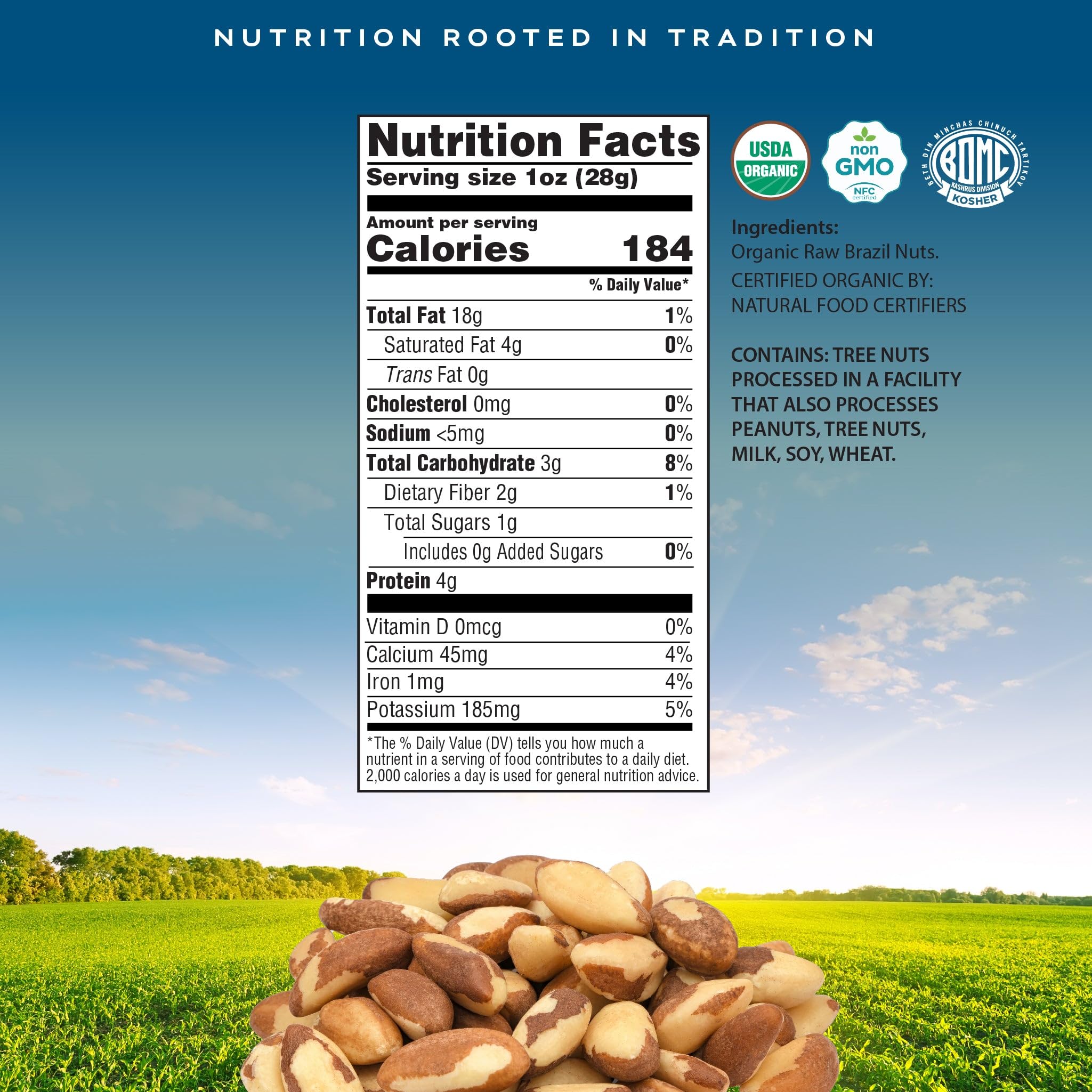 Nut Cravings Crop by Pop organic Brazil nuts show rich, buttery flavor